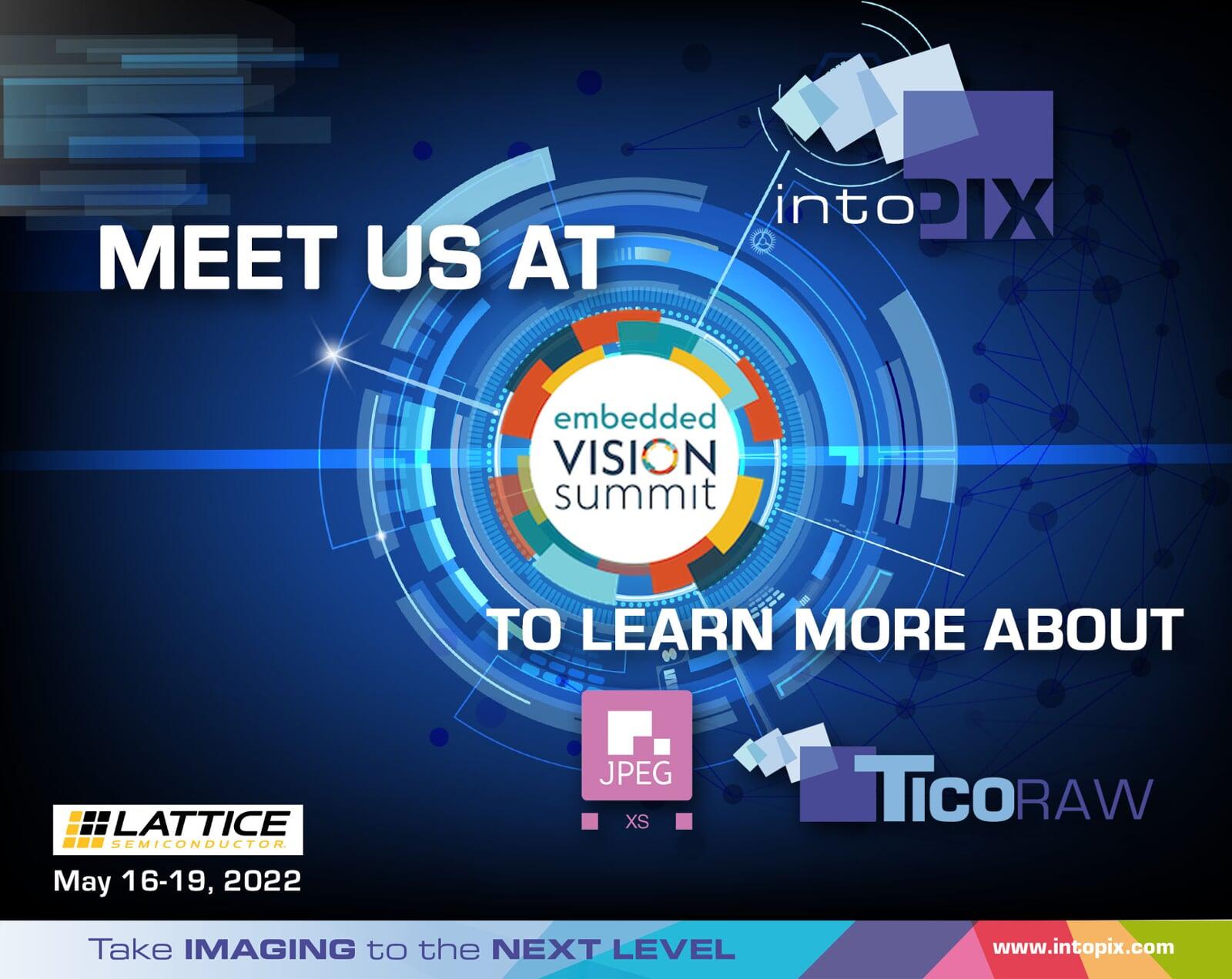 intoPIX, Embedded Vision Summit 2022의 Lattice 부스에서 경량 압축 IP 선보여